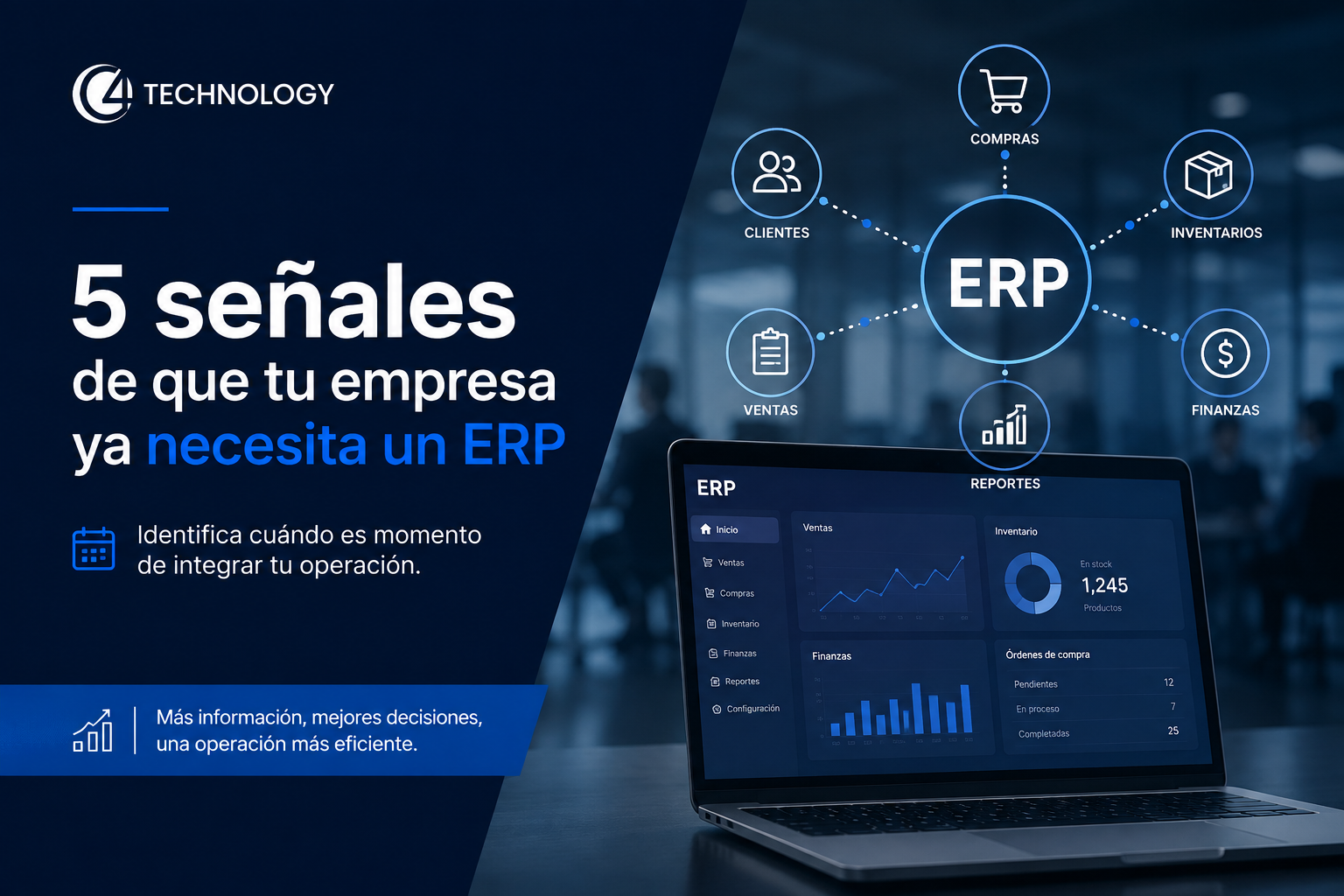 5 señales de que una empresa necesita un ERP para integrar su operación