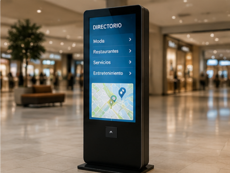 Kiosco digital interactivo para información y autoservicio | G4 Technology