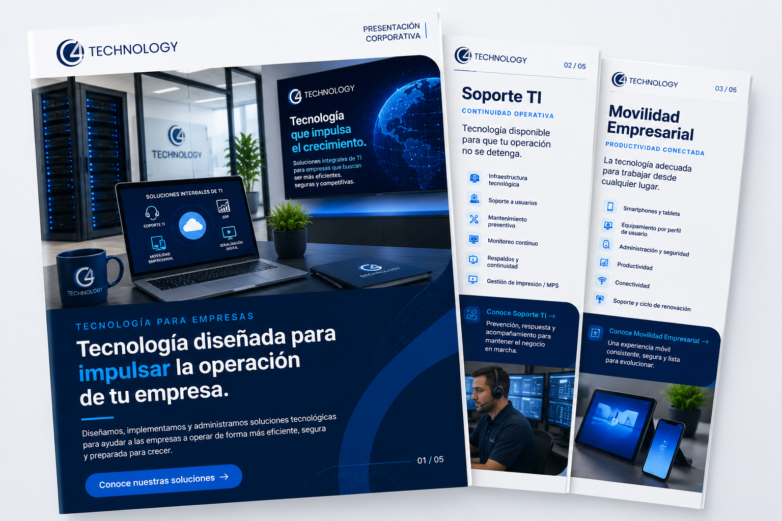 Presentación corporativa de G4 Technology