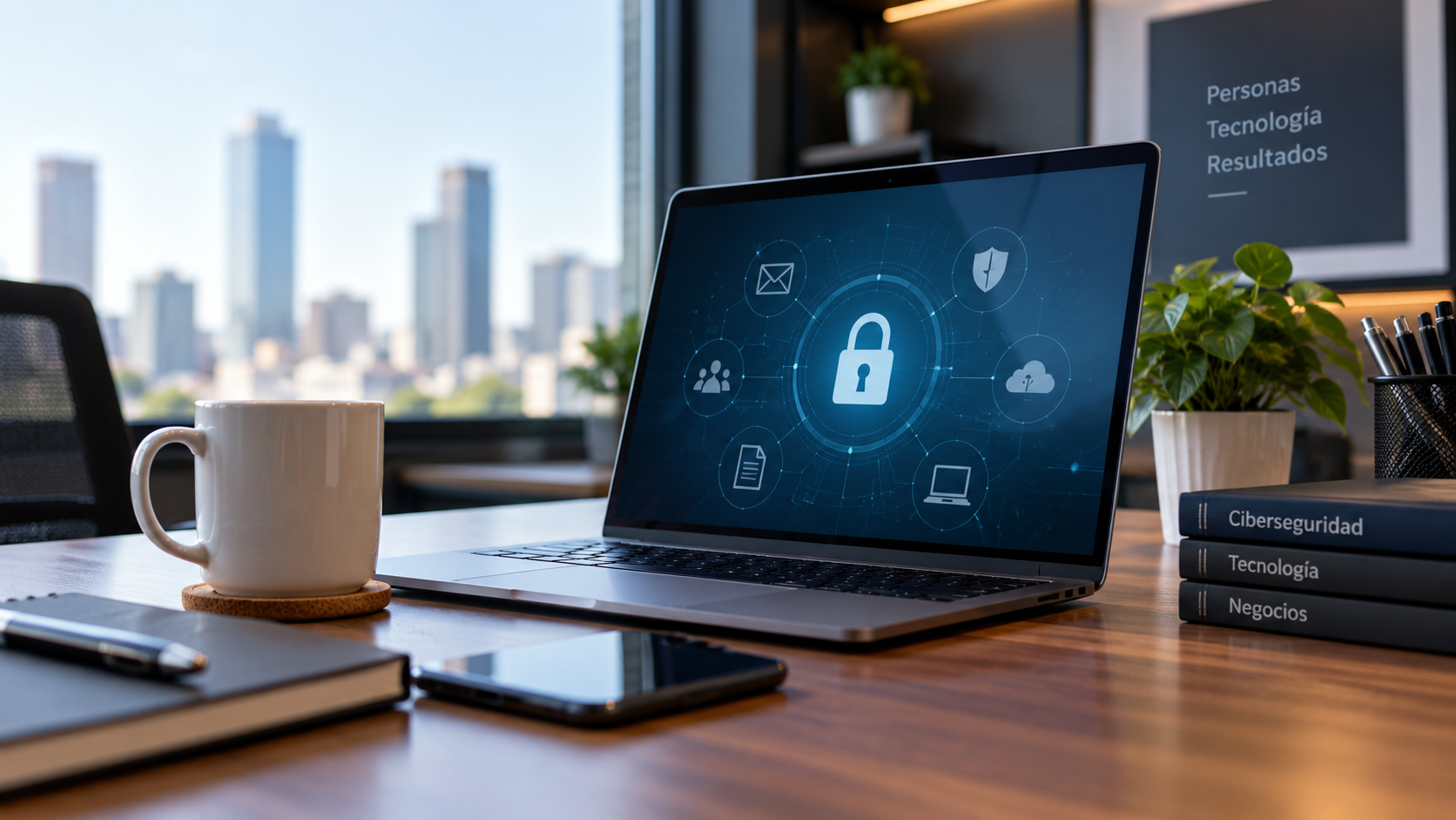 Seguridad informática y protección de datos en una empresa